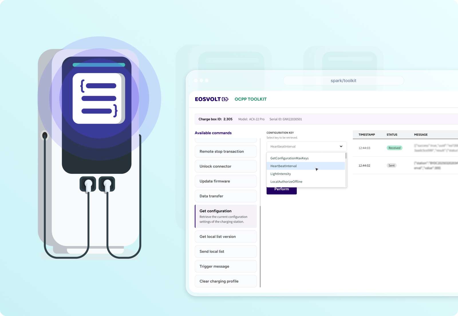 OCPP 1.6 Toolkit | Charger Onboarding & Testing Environment | EOSVOLT